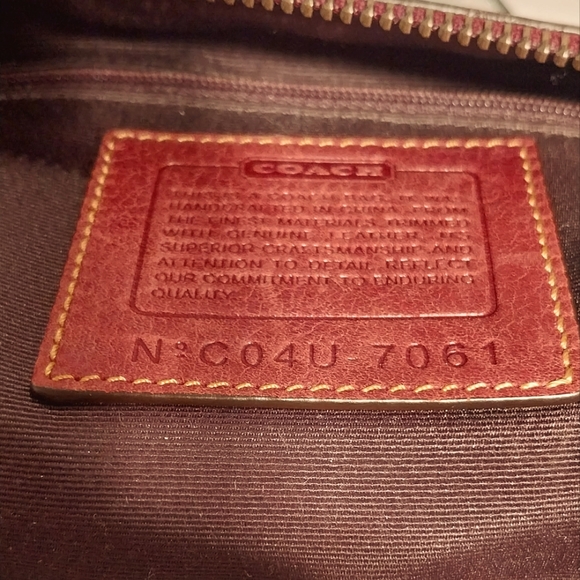 Vintage Coach Legacy Signature Leather and Suede Handbag - Picture 4 of 17